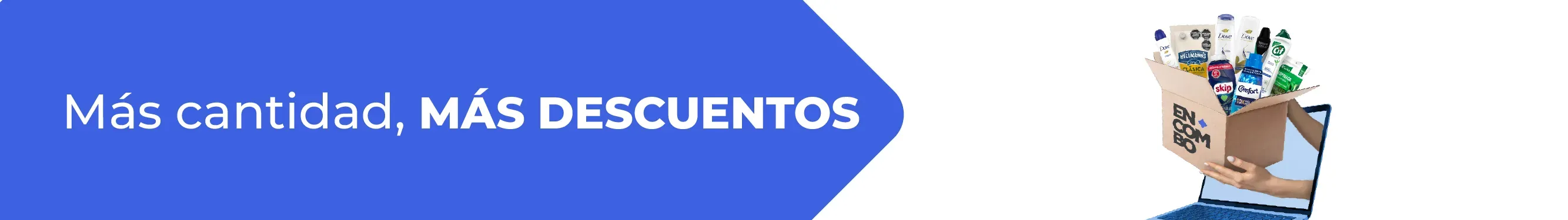 Más unidades, más DESCUENTO! 